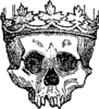 Royal Skull Clip Art