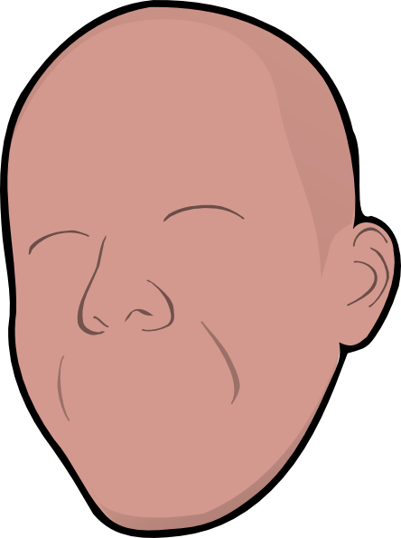 Bald Without Face Clip Art at Clker.com - vector clip art online, royalty  free & public domain