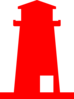 Red Lighthouse Clip Art