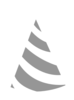 Party Hat Grey White Clip Art