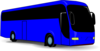 Autobusbleu Clip Art