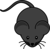 Black Mouse Clip Art