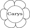 Carys Window Flower 1 Clip Art