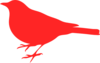 Red Love Bird Clip Art