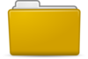 Yellow Folder Clip Art