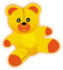Yellow Teddy Bear Clip Art