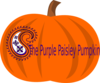 Purple Paisley Pumpkin Clip Art