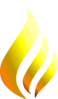 Yellow Flame Clip Art