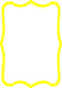 Yellow Frame Clip Art