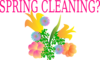 Spring Cleaning? Clip Art