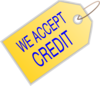 We Accept Credit Clip Art