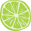 Lime Slice Clip Art