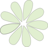 Flower Shado Clip Art