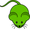 Green Rat Clip Art