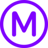 Purple Metro Clip Art