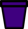 Purple Pott Clip Art