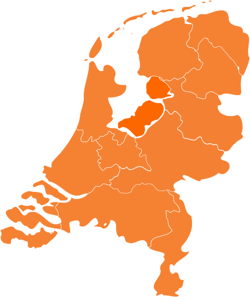 Kaart Nederland Oranje Clip Art at Clker.com - vector clip art online,  royalty free & public domain