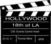 Hollywood Theme Party Clip Art