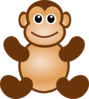 Monkey Toy Clip Art