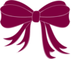 Purple Bow Ribbon Clip Art