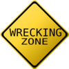 Wrecking Zone Clip Art