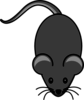 Lighter Grey Mouse Clip Art