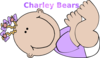 Laying Baby  Clip Art