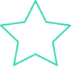 Turquoise Star Clip Art