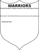 Warrior Shield Clip Art