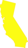 California Yellow  Clip Art