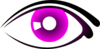 Violet Eyed Clip Art