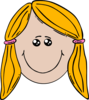 Lady Cute Smile Clip Art