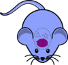 Mouse Purple Clip Art