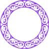 P Circle Purple Clip Art