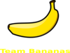 Team Bananas Logo Clip Art
