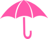 Pink Umbrella 2 Clip Art