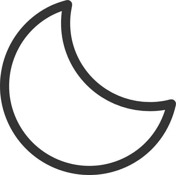 crescent moon clipart free - photo #28