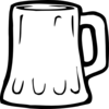 Beer Mug Black And White Clip Art
