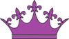 Queen Crown Purple Clip Art