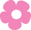 Simple Flower Rosa Clip Art