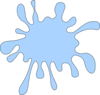 Blue Splash Clip Art