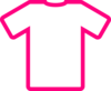 Pink T-shirt Thick Clip Art