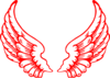 Multi Red Wings Clip Art