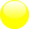 Bubble Yellow Icon Clip Art