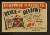  Revue Of Reviews  A Musical Satire Of Today Hollywood Playhouse, Vine Near Hollywood Blvd. : Federal Theatre Project Div. Of W.p.a. Clip Art