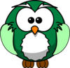 Funky Owl Clip Art