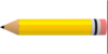 Yellow #2 Pencil Clip Art