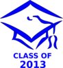 Class Of 2013 Graduation Cap Clip Art