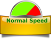 Normal Speed Green Clip Art