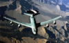 E-3 Aircraft Conducts A Mission Over Afghanistan Clip Art